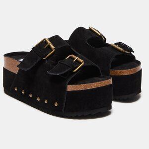 Steve Madden - KALI BLACK SUEDE size 5.5